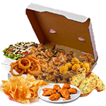 12” Red Pepper Munchy Box 