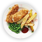 Kids Fish Fingers - 4 Pcs 