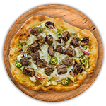 Lamb Tikka Pizza 