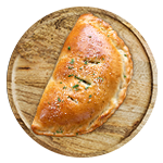 Chicken Tikka Chasni Calzone 