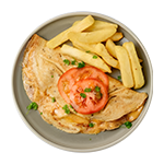 French Omelette & Chips 
